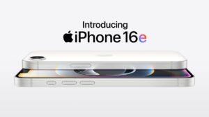 iPhone 16E – Apple's nieuwe betaalbare smartphone met een 6,1-inch OLED-display, A18-chip en 48-megapixelcamera. Bekijk details over ontwerp, prestaties en releasedatum.