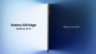 Samsung bringt Galaxy S25 Edge auf den Markt
