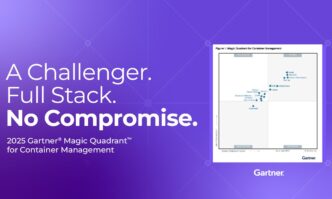 Nutanix named a Contender in Gartner Magic Quadrant 2025 for Container Management