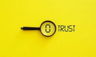 Zero Trust-säkerhet – illustration med nyckelkoncept inom cybersäkerhet