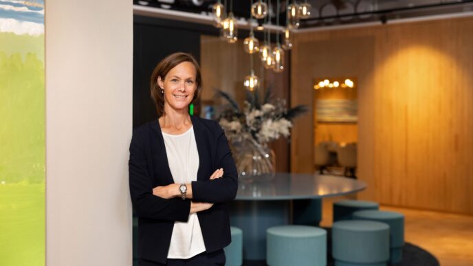 Helena Ekström, Revelopin toiminnanjohtaja vuonna 2025, vahvistaa liiketoiminnan kehitystä ja sijoittajasuhteita.