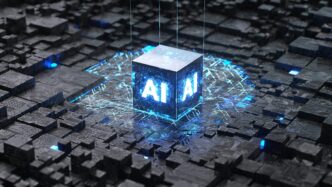 Barracuda Assistant AI illustrerad kub som symboliserar smartare och snabbare cybersakerhetsarbete