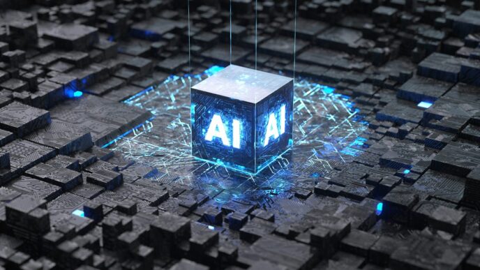 Barracuda Assistant AI illustrerad kub som symboliserar smartare och snabbare cybersakerhetsarbete