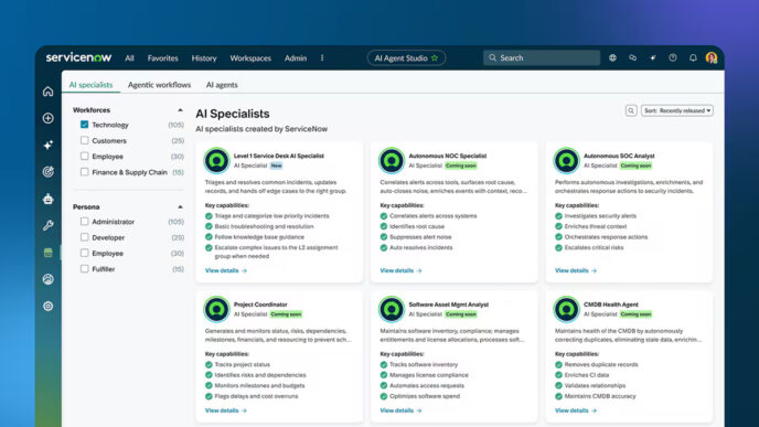 ServiceNow Autonomous Workforce – ServiceNow launches Autonomous Workforce with Moveworks | IT Industry