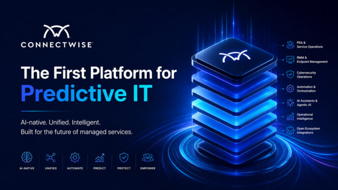 ConnectWise Launches Industry’s First Predictive IT Platform with AI-Powered Automation, Cybersecurity and Intelligent Orchestration for MSPs