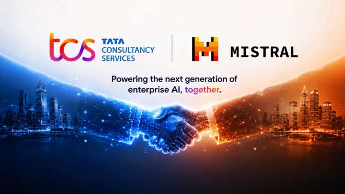 TCS og Mistral indgår strategisk AI-partnerskab, hvor TCS bliver den første globale systemintegrator, der tilbyder Mistral Forge til kunstig intelligens i virksomhedsklassen.