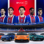 BYD Group becomes the official vehicle partner of Paris Saint-Germain in a three-year global partnership with BYD and DENZA.