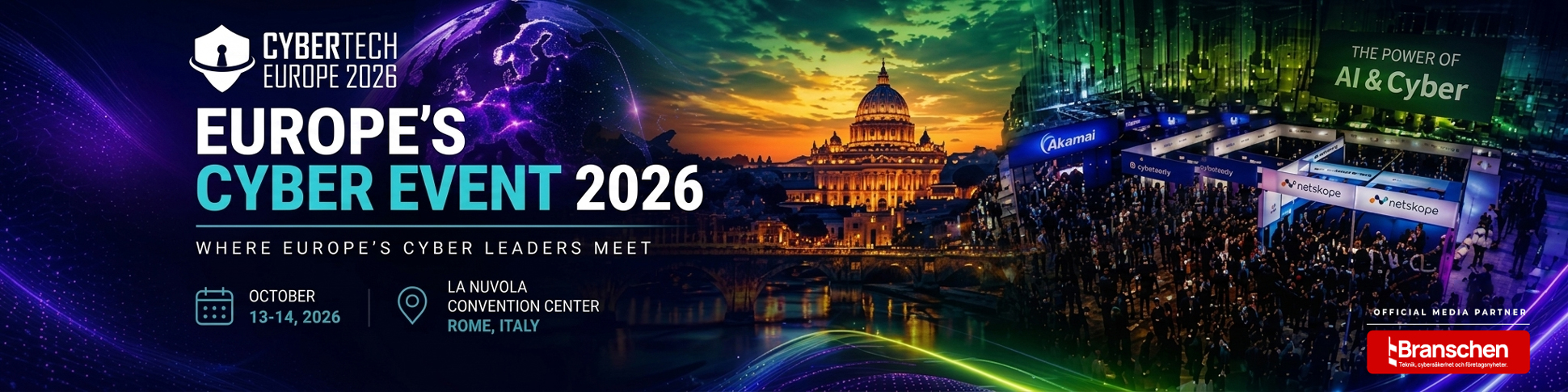 Cybertech Europe 2026-IT Industry Official Media Partner