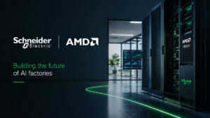 Schneider Electric och AMD presenterar en gemensam referensdesign för AI-fabriker baserad på AMD Helios med högdensitetsrack, avancerad vätskekylning och energieffektiv datacenterinfrastruktur.