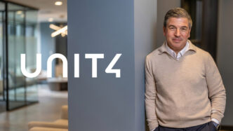 Simon Paris, administrerende direktør i Unit4