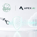 Terra Quantum och Apex.AI demonstrerar kvantsäker kommunikation mellan en industrirobot och en molnplattform med postkvantkryptografi.