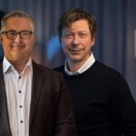Johan Malmliden, koncernchef och Andreas Collin, CMO