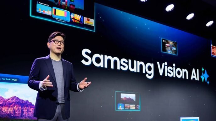 Samsung presenterar TV-nyheter på First Look 2025 - förvandlar skärmar till AI-drivna följeslagare