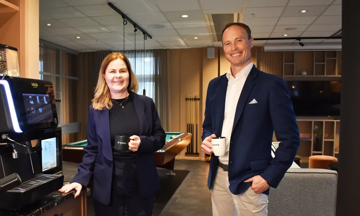 Ulrika Wergens och Mattias Karlsson, Sigma Industry Spark