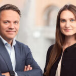 Martin Lippert och Sofia Lisa Dinesen på GlobalConnect.