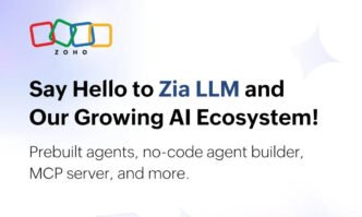 Zoho presenterar AI-modell: Zia LLM