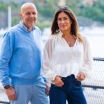 Retailexperten Michael Lemner (till vänster) och BizLabs Tanja Cronqvist ser dataöverlägsenhet i fysisk detaljhandel som en stor konkurrensfördel
