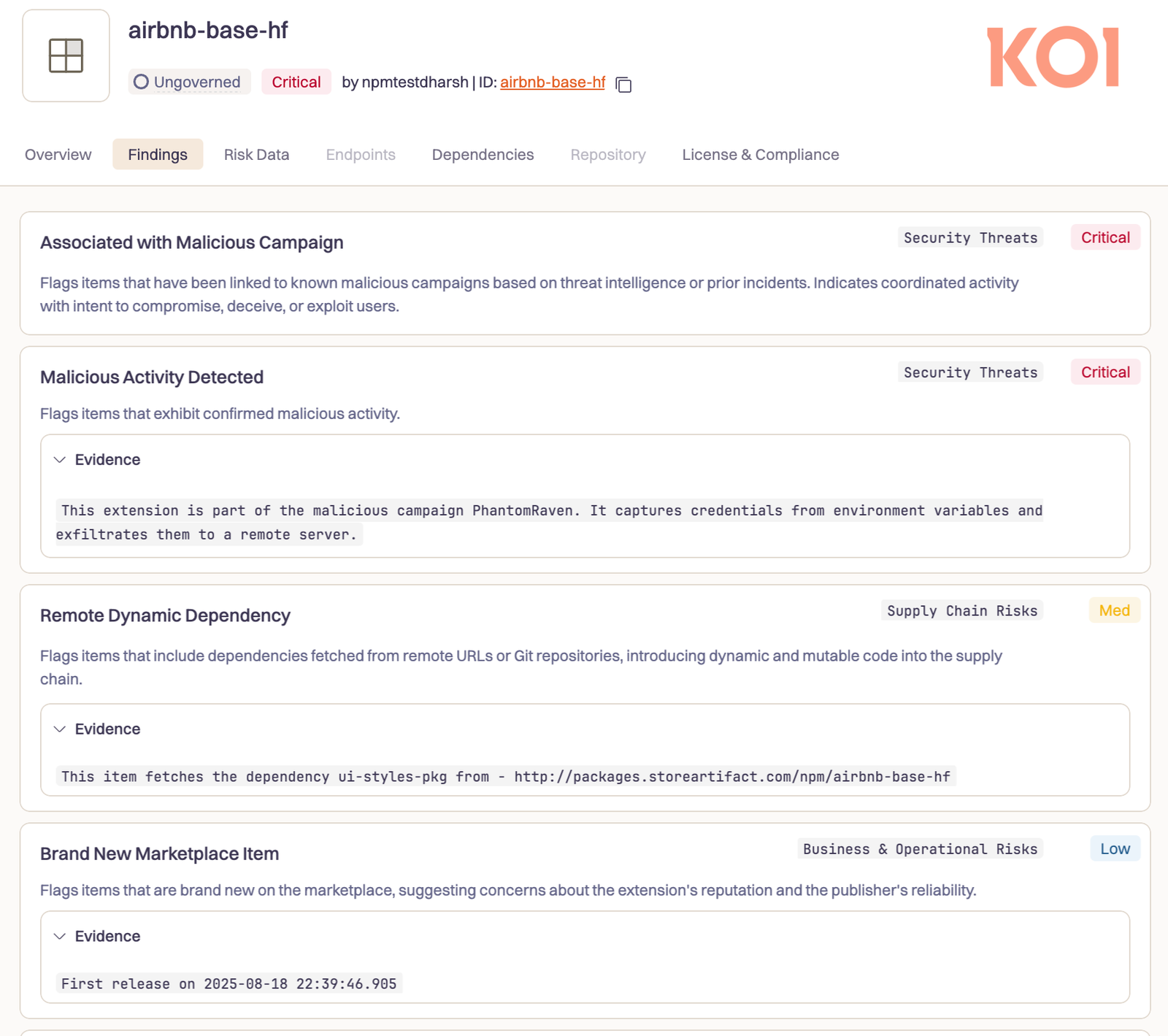PhantomRaven npm supply chain attack – 126 malicious npm packages and hidden dependencies | IT Industry PhantomRaven npm supply chain attack – 126 malicious npm packages and hidden dependencies | IT Industry