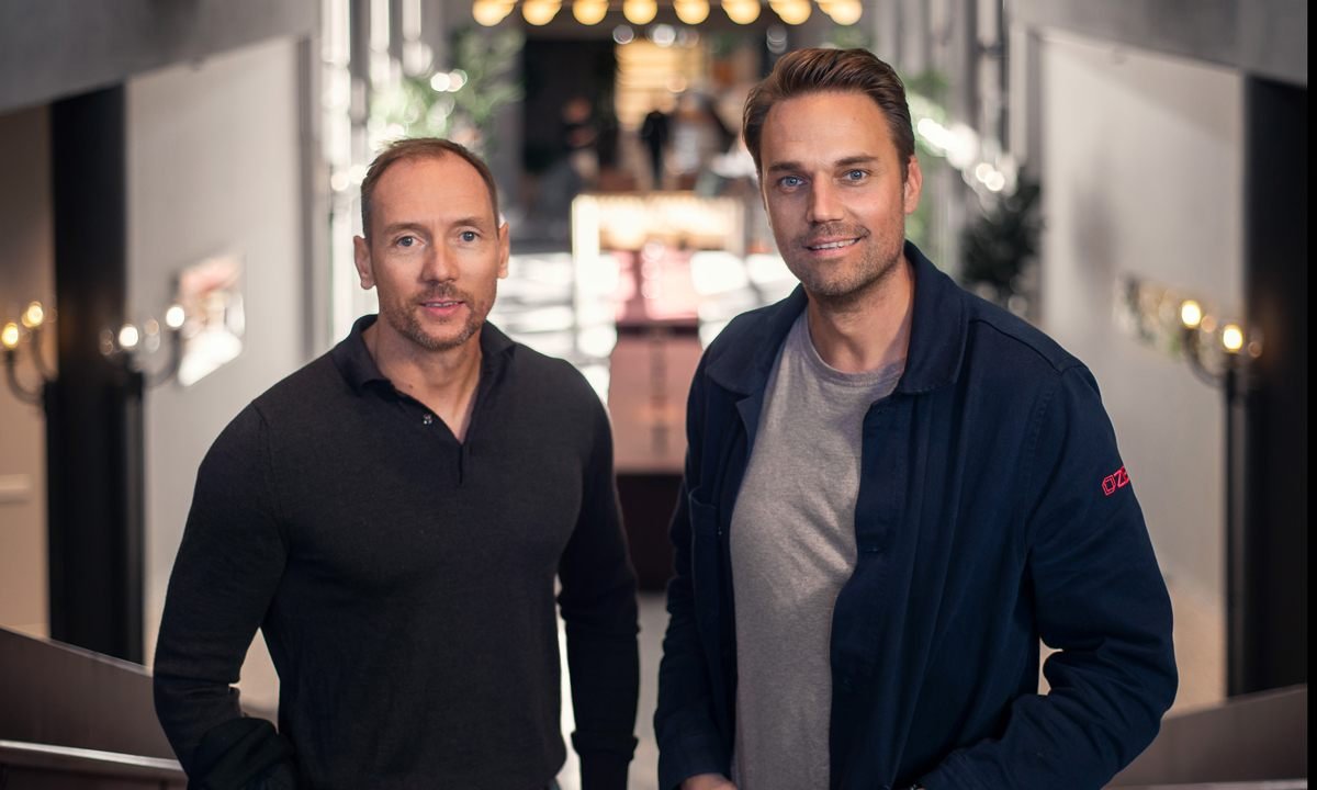 Johan Sund och Mathias Rebane, grundare av Zendr