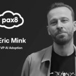 Eric Mink, VP AI Adoption på Pax8 under Pax8 Beyond EMEA 2025