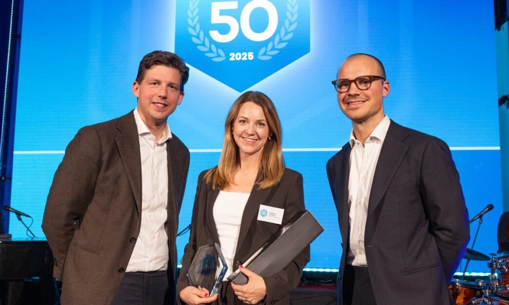 Roaring vinner Highest Growth Award 2025 på Main Software 50 Nordics