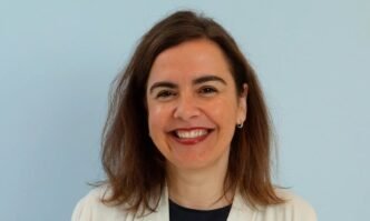 Porträtt av Virginie Le Barbu, global hållbarhetschef på Lenovo.