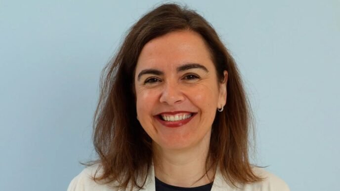 Porträtt av Virginie Le Barbu, global hållbarhetschef på Lenovo.