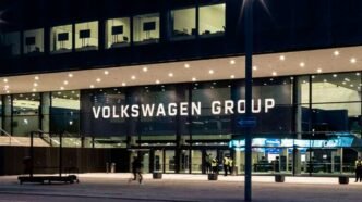 Volkswagen-koncernens högkvarter – relaterat till 8Base ransomware-attack och dataintrång.