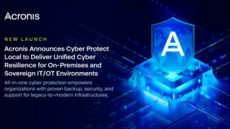 Acronis lanserar Cyber Protect Local – lokal och suverän lösning för IT- och OT-säkerhet