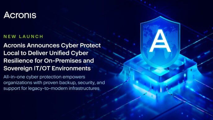 Acronis lanserar Cyber Protect Local – lokal och suverän lösning för IT- och OT-säkerhet