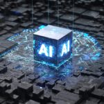 Barracuda Assistant AI illustrerad kub som symboliserar smartare och snabbare cybersakerhetsarbete