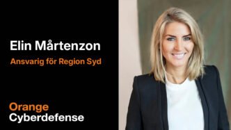 Elin Mårtenzon ny chef för Region Syd hos Orange Cyberdefense