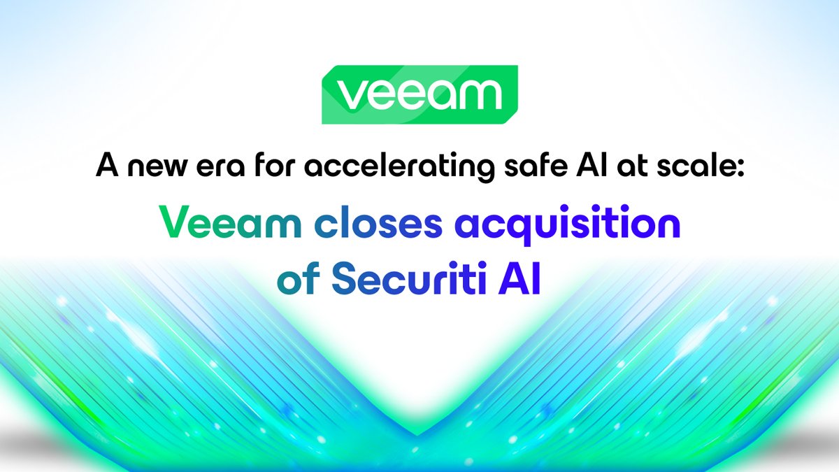 – Veeam Software förvärvar Securiti AI och omformar framtidens datahantering | IT-Branschen