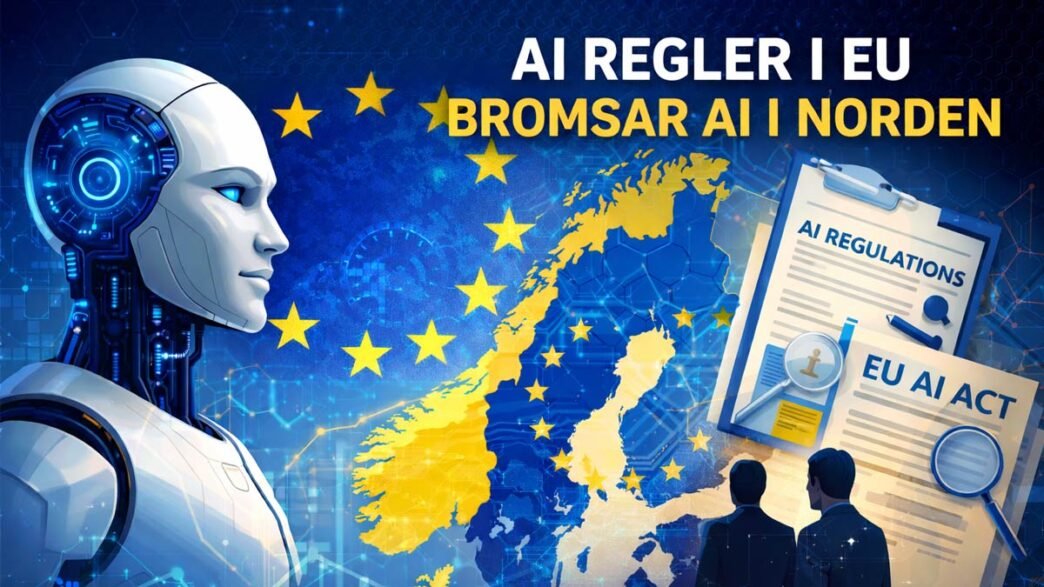 AI regler i EU – Osäkerhet kring AI regler i EU bromsar utvecklingen i Norden | IT-Branschen