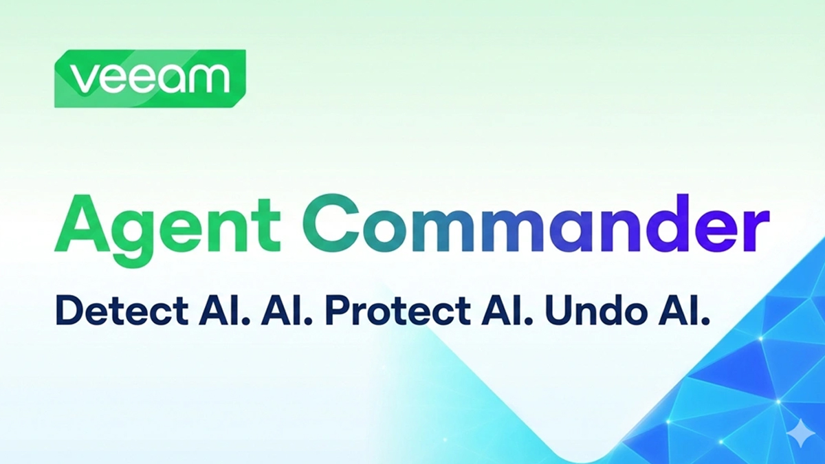 Veeam Agent Commander – Veeam lancerer Agent Commander til AI-risiko og datarobusthed | IT-branchen