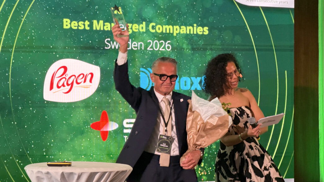 Carl Vikingsson von der Sigma Technology Group bei Deloitte Best Managed Companies 2026