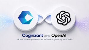 Cognizant ja OpenAI tekevät yhteistyötä Codexin parissa tekoälypohjaista ohjelmistokehitystä, tekoälyagentteja ja yritysjärjestelmien modernisointia varten
