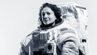 NASA-Astronautin Jessica Meir während einer Weltraummission, nachdem sie zur schwedischen Frau des Jahres 2026 ernannt wurde.