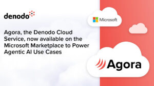 Denodos molntjänst Agora lanseras på Microsoft Marketplace för agentbaserad AI