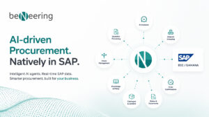 BeNeering launches AI-powered purchasing agents for SAP environments and automates indirect purchasing with real-time data from SAP.
