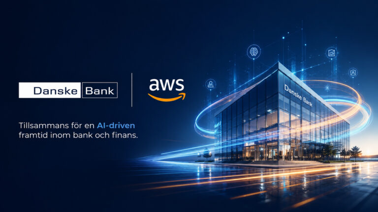 Danske Bank og AWS utvider sitt strategiske samarbeid for å akselerere AI, skyinfrastruktur og digital innovasjon i den nordiske banksektoren.
