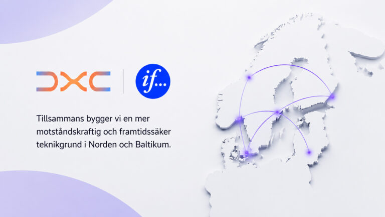 DXC Technology og If P&C Insurance moderniserer forsikringsinfrastrukturen i Norden og Baltikum med DXC OASIS