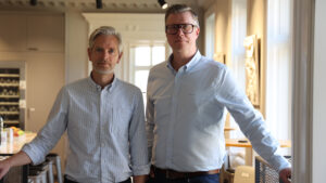 Erik Ridman ny Sverigechef för Framna tillsammans med koncernchef Joacim Jeppesen