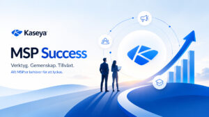 Illustratie van Kaseya MSP Success die laat zien hoe Kaseya's nieuwe initiatief MSP-bedrijven helpt groeien door middel van marketing, training en bedrijfsontwikkeling.