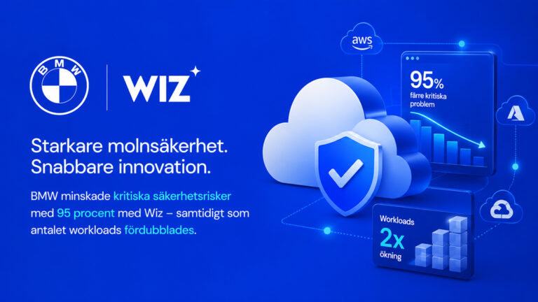 BMW reduserte kritiske sikkerhetsrisikoer i skyen med 95 prosent ved hjelp av Wiz Cloud Security og multicloud-synlighetsplattform