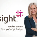 Sandra Simms, Zweden Manager bij Insight, in verband met de lancering van Insight Managed Exposure Defence voor bescherming tegen door AI aangedreven cyberdreigingen.