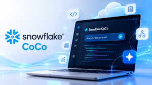 Snowflake CoCo AI kodagent för företag som automatiserar utveckling, arbetsflöden och realtidsdata