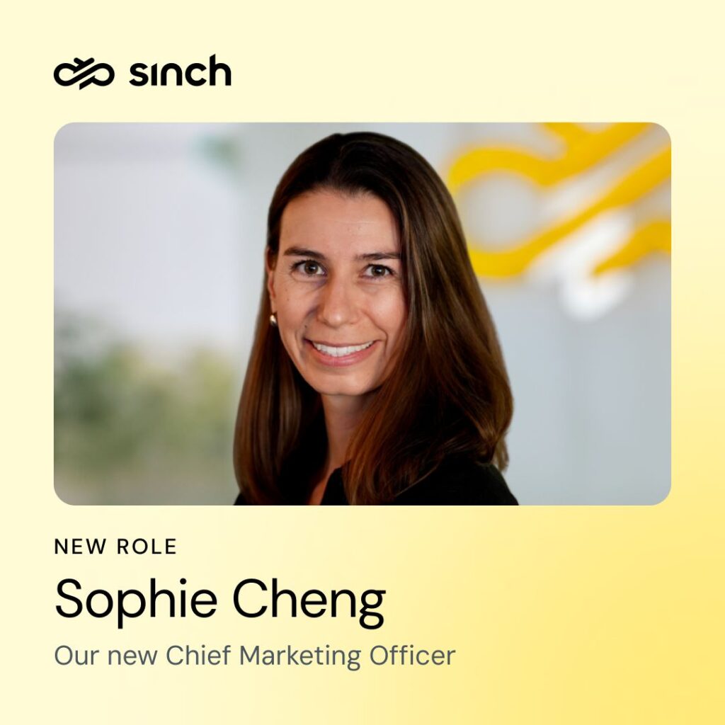 Sophie Cheng Sinch Ltd | IT-bransjen – Sinch utnevner Sophie Cheng til markedssjef | IT-bransjen
