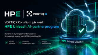 VORTIQX Consilium ansluter sig till HPE Unleash AI-partnerprogrammet för AI-styrning i realtid och HPE Private Cloud AI.