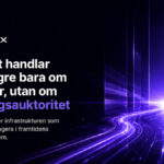 VORTIQ-X visualiserar nästa fas inom enterprise AI där fokus flyttas från AI-modeller till handlingsauktoritet genom ett säkert och modellneutralt kontrollager för AI-initierade åtgärder.